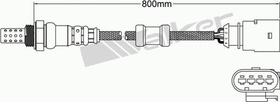 Walker 250-24671 - Lambda zonde www.autospares.lv