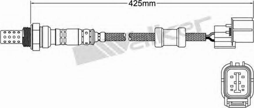 Walker 250-24099 - Lambda zonde www.autospares.lv