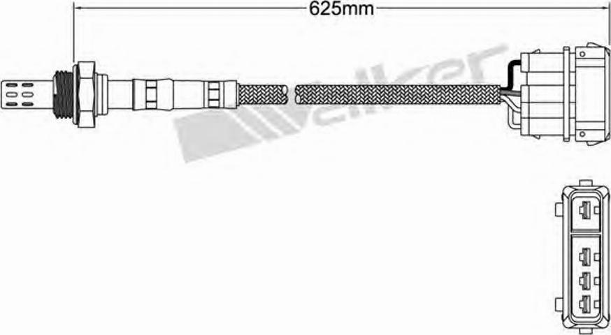 Walker 250-24066 - Lambda zonde autospares.lv