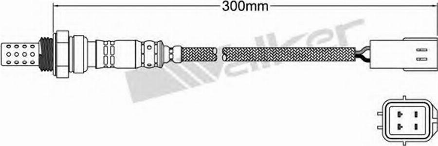 Walker 250-24068 - Lambda zonde www.autospares.lv