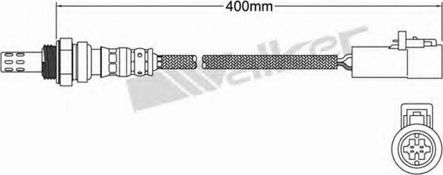 Walker 250-24001 - Lambda zonde www.autospares.lv