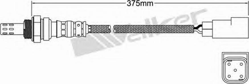 Walker 250-24015 - Lambda zonde www.autospares.lv