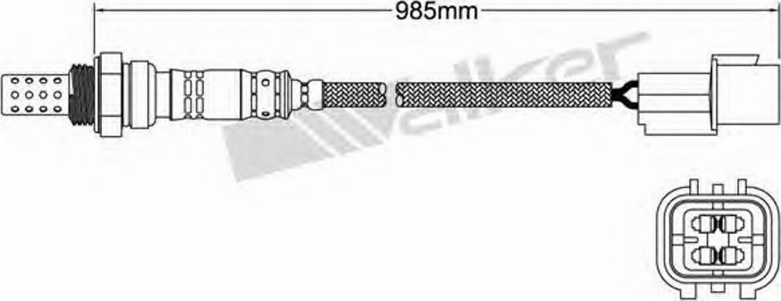 Walker 250-24026 - Lambda zonde autospares.lv