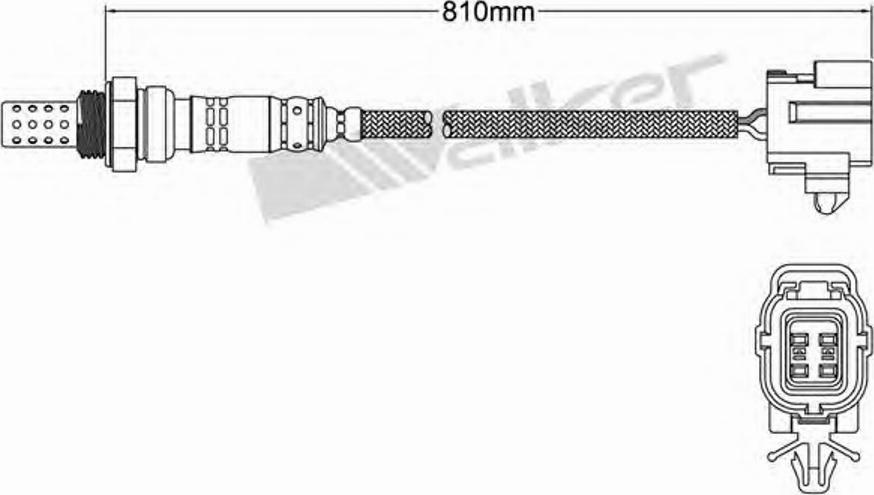 Walker 250-24128 - Lambda zonde www.autospares.lv