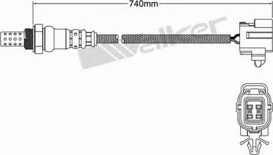 Walker 250-24123 - Lambda zonde autospares.lv