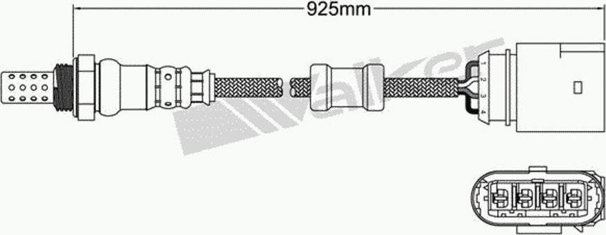 Walker 250-24170 - Lambda zonde autospares.lv