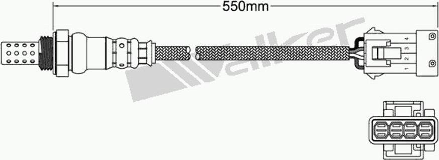 Walker 250-24841 - Vadības bloks, Degvielas iesmidzināšana autospares.lv