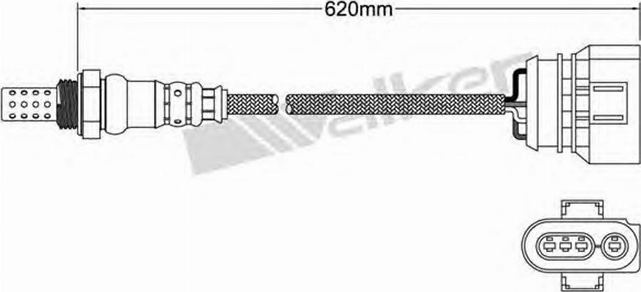 Walker 25024395 - Lambda zonde www.autospares.lv