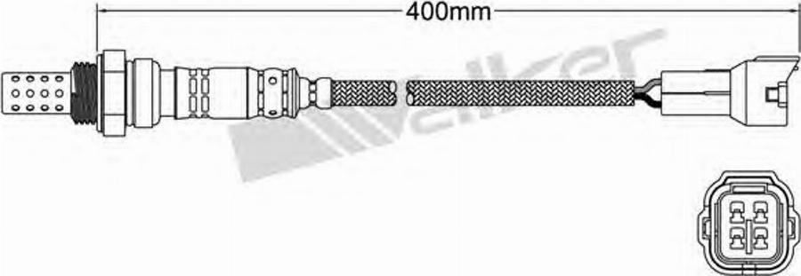 Walker 250-24338 - Lambda zonde www.autospares.lv