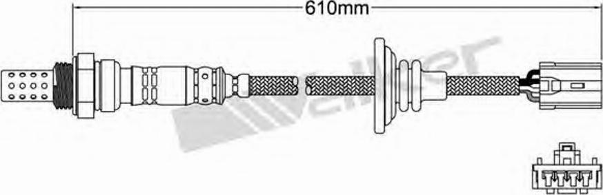 Walker 25024232 - Lambda zonde www.autospares.lv