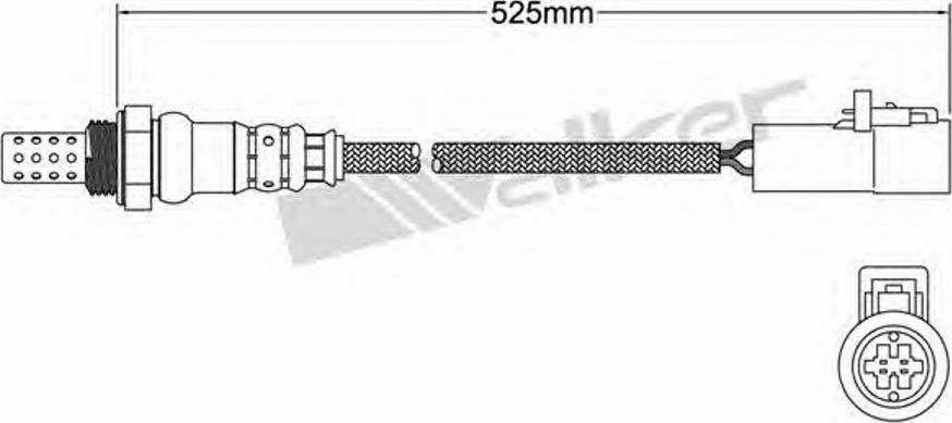 Walker 250-24793 - Lambda zonde www.autospares.lv