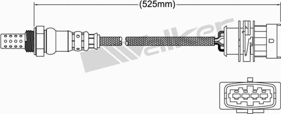 Walker 250-24735 - Lambda zonde www.autospares.lv