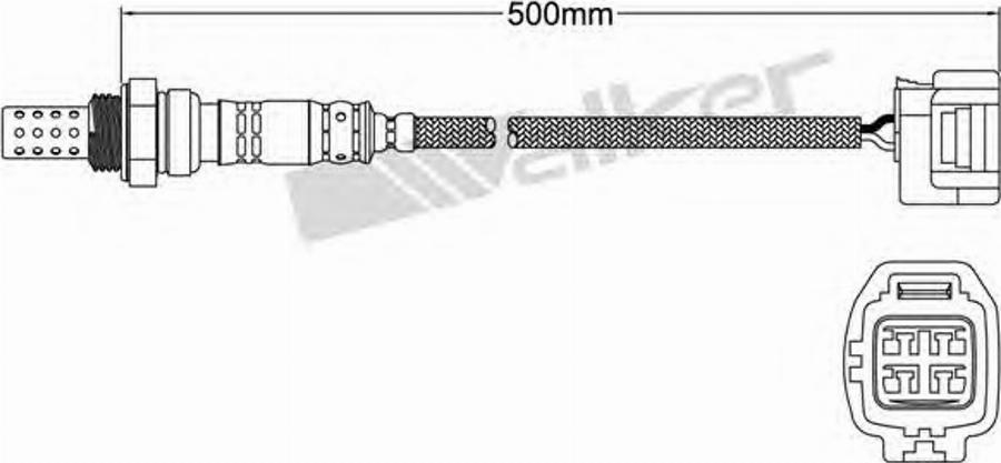 Walker 250-24730 - Lambda zonde www.autospares.lv