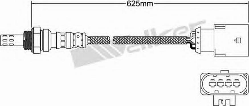 Walker 250-24775 - Lambda Sensor www.autospares.lv