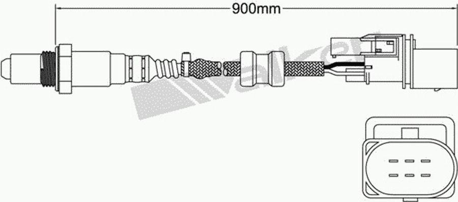 Walker 250-25003 - Lambda zonde www.autospares.lv