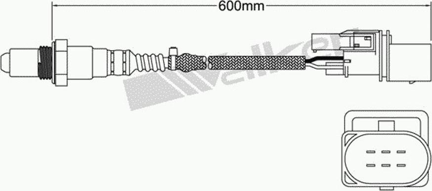 Walker 250-25002 - Lambda zonde www.autospares.lv