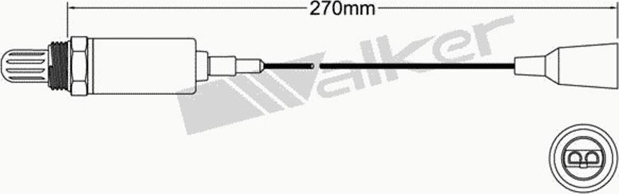 Walker 250-21013 - Lambda Sensor www.autospares.lv