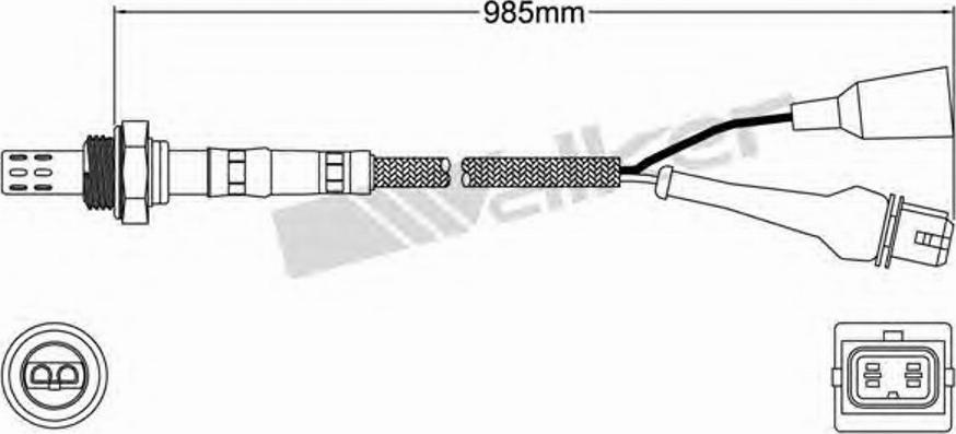 Walker 250-23019 - Lambda zonde www.autospares.lv