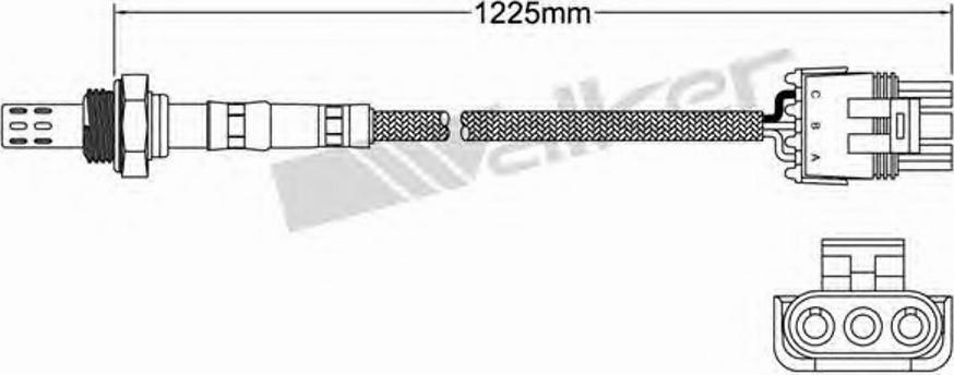 Walker 250-23146 - Lambda zonde www.autospares.lv