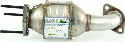 Walker 20647 - Katalizators www.autospares.lv