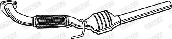 Walker 20633 - Katalizators www.autospares.lv