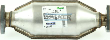 Walker 20273 - Katalizators www.autospares.lv