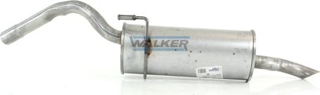 Walker 21587 - Izplūdes gāzu trokšņa slāpētājs (pēdējais) www.autospares.lv