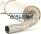 Walker 21575 - Vidējais izpl. gāzu trokšņa slāpētājs www.autospares.lv