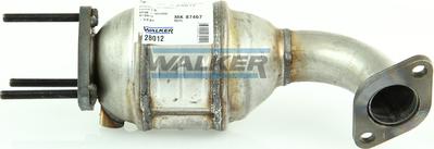 Walker 28012 - Katalizators www.autospares.lv