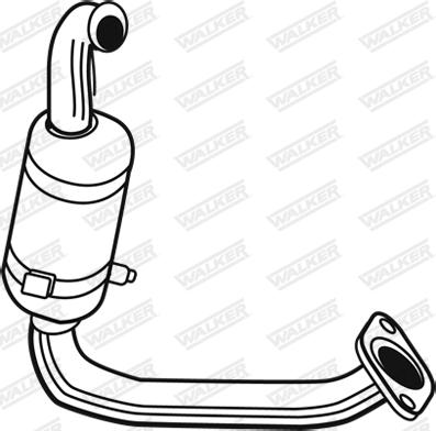 Walker 28024 - Katalizators www.autospares.lv