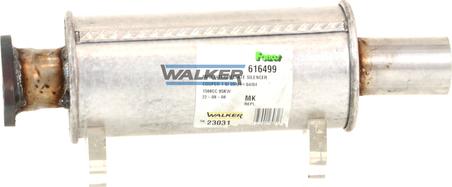 Walker 23031 - Vidējais izpl. gāzu trokšņa slāpētājs www.autospares.lv