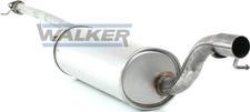 Walker 23022 - Vidējais izpl. gāzu trokšņa slāpētājs www.autospares.lv