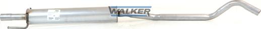 Walker 23254 - Vidējais izpl. gāzu trokšņa slāpētājs www.autospares.lv