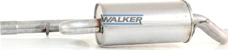 Walker 22973 - Vidējais izpl. gāzu trokšņa slāpētājs www.autospares.lv