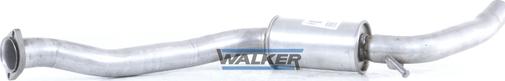 Walker 22821 - Vidējais izpl. gāzu trokšņa slāpētājs www.autospares.lv