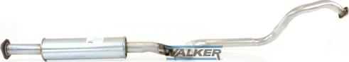 Walker 22382 - Vidējais izpl. gāzu trokšņa slāpētājs www.autospares.lv