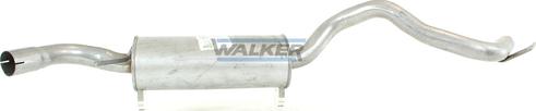 Walker 22771 - Vidējais izpl. gāzu trokšņa slāpētājs www.autospares.lv