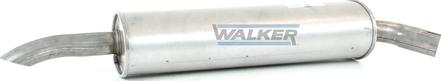 Walker 70341 - Izplūdes gāzu trokšņa slāpētājs (pēdējais) www.autospares.lv