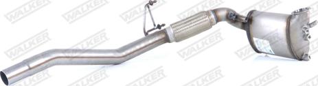 Walker 73053 - Сажевый / частичный фильтр, система выхлопа ОГ www.autospares.lv