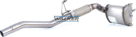 Walker 73053 - Сажевый / частичный фильтр, система выхлопа ОГ www.autospares.lv