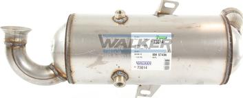 Walker 73014 - Nosēdumu / Daļiņu filtrs, Izplūdes gāzu sistēma www.autospares.lv