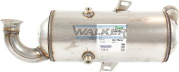 Walker 73014 - Nosēdumu / Daļiņu filtrs, Izplūdes gāzu sistēma autospares.lv