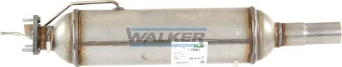 Walker 73083 - Сажевый / частичный фильтр, система выхлопа ОГ www.autospares.lv