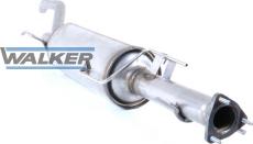 Walker 73029 - Сажевый / частичный фильтр, система выхлопа ОГ www.autospares.lv