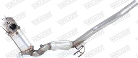 Walker 73355 - Сажевый / частичный фильтр, система выхлопа ОГ www.autospares.lv