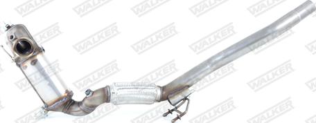 Walker 73356 - Nosēdumu / Daļiņu filtrs, Izplūdes gāzu sistēma autospares.lv