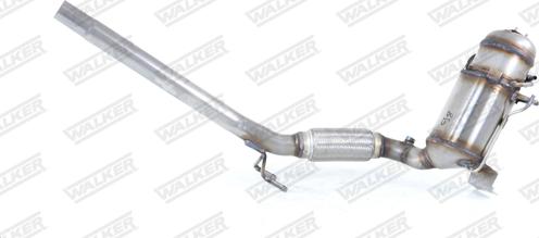 Walker 73358 - Nosēdumu / Daļiņu filtrs, Izplūdes gāzu sistēma www.autospares.lv