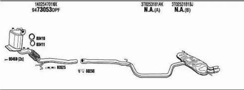 Walker SKH33322B - Izplūdes gāzu sistēma www.autospares.lv