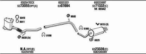 Walker SKK022949BB - Izplūdes gāzu sistēma www.autospares.lv