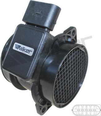 Walker Products 245-1091 - Датчик потока, массы воздуха www.autospares.lv